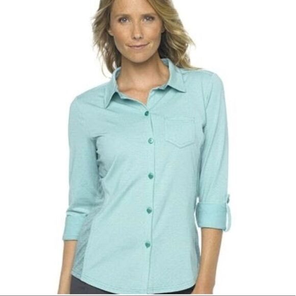 Prana Kinley Button-Front Shirt - Picture 1 of 7
